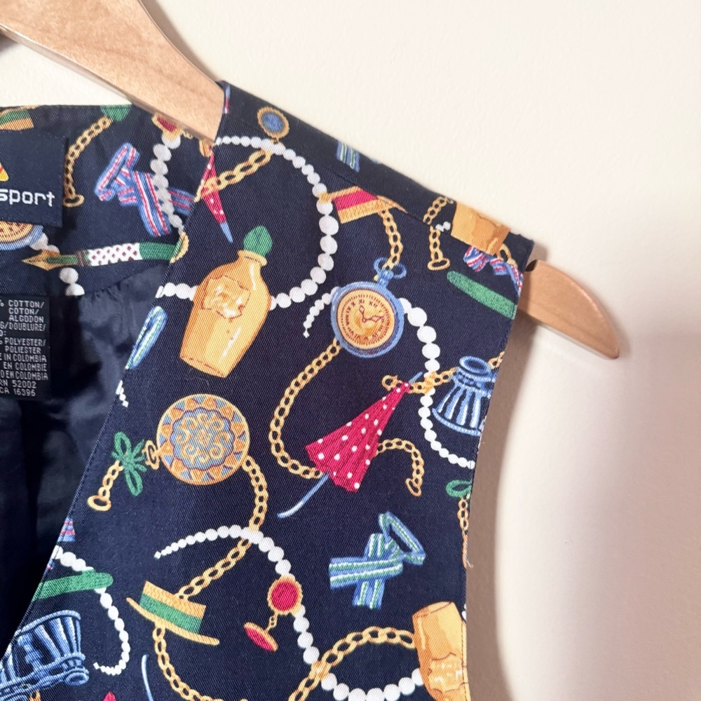 Vintage Liz Sport Fashion Accessories Vest - Picture 2 of 8